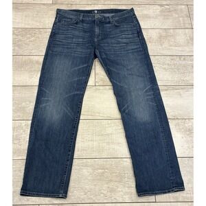 7 For All Mankind Austyn Relaxed Straight Leg Jeans Mens 40x34  Japanese Fabric‎